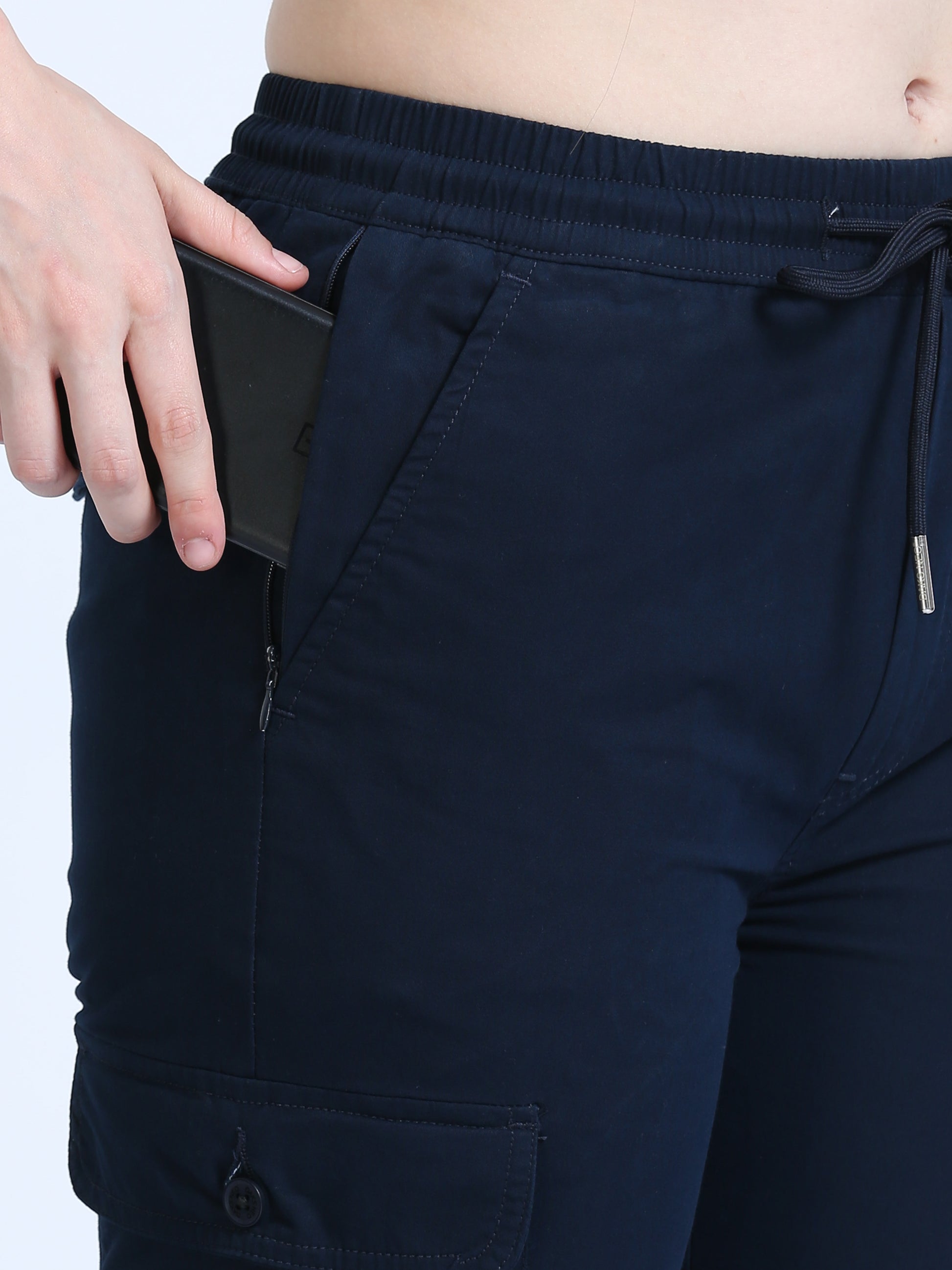 Dark Navy Blue Women Joggers