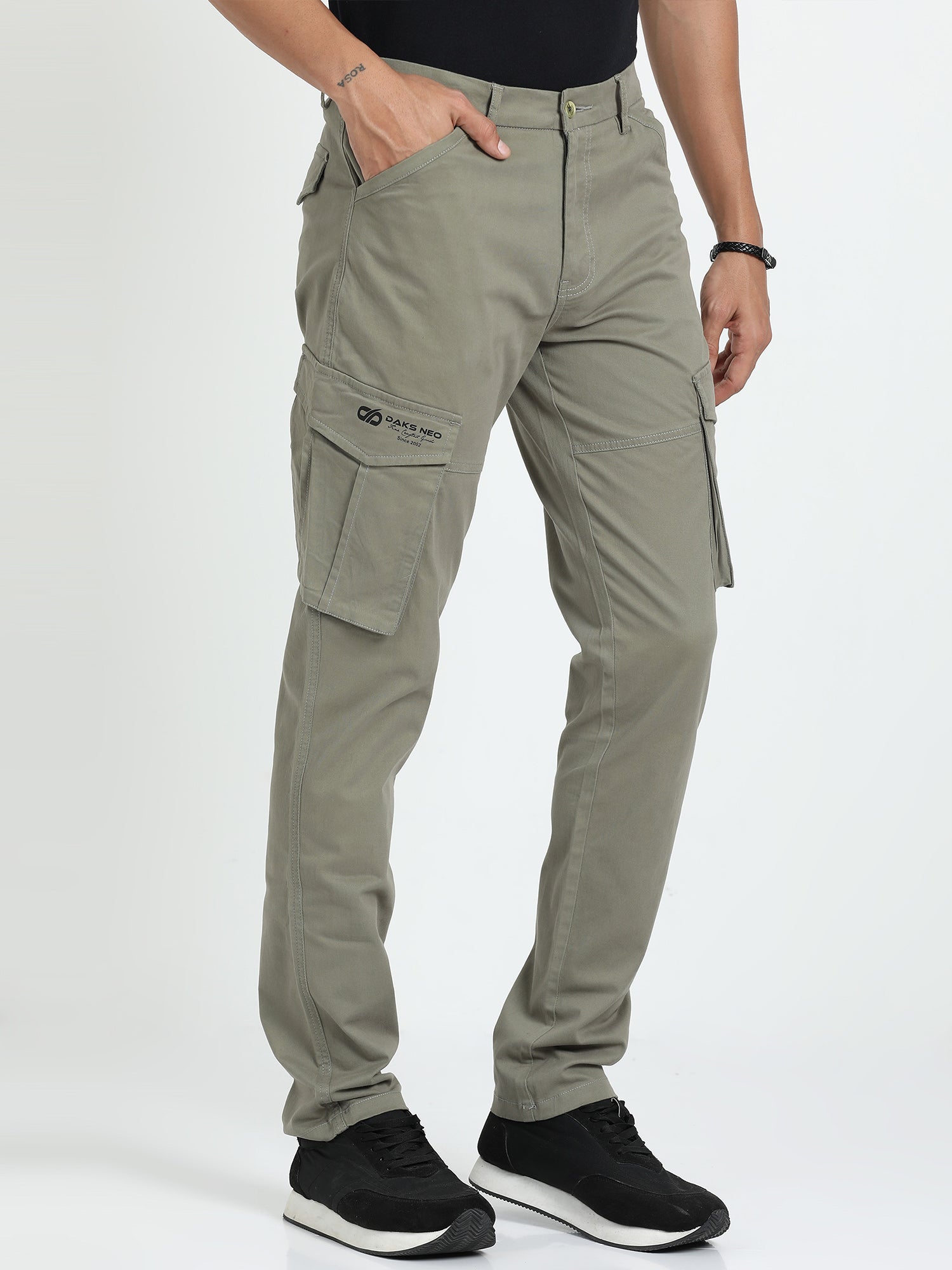 Camo Green Cargo Pant for Men