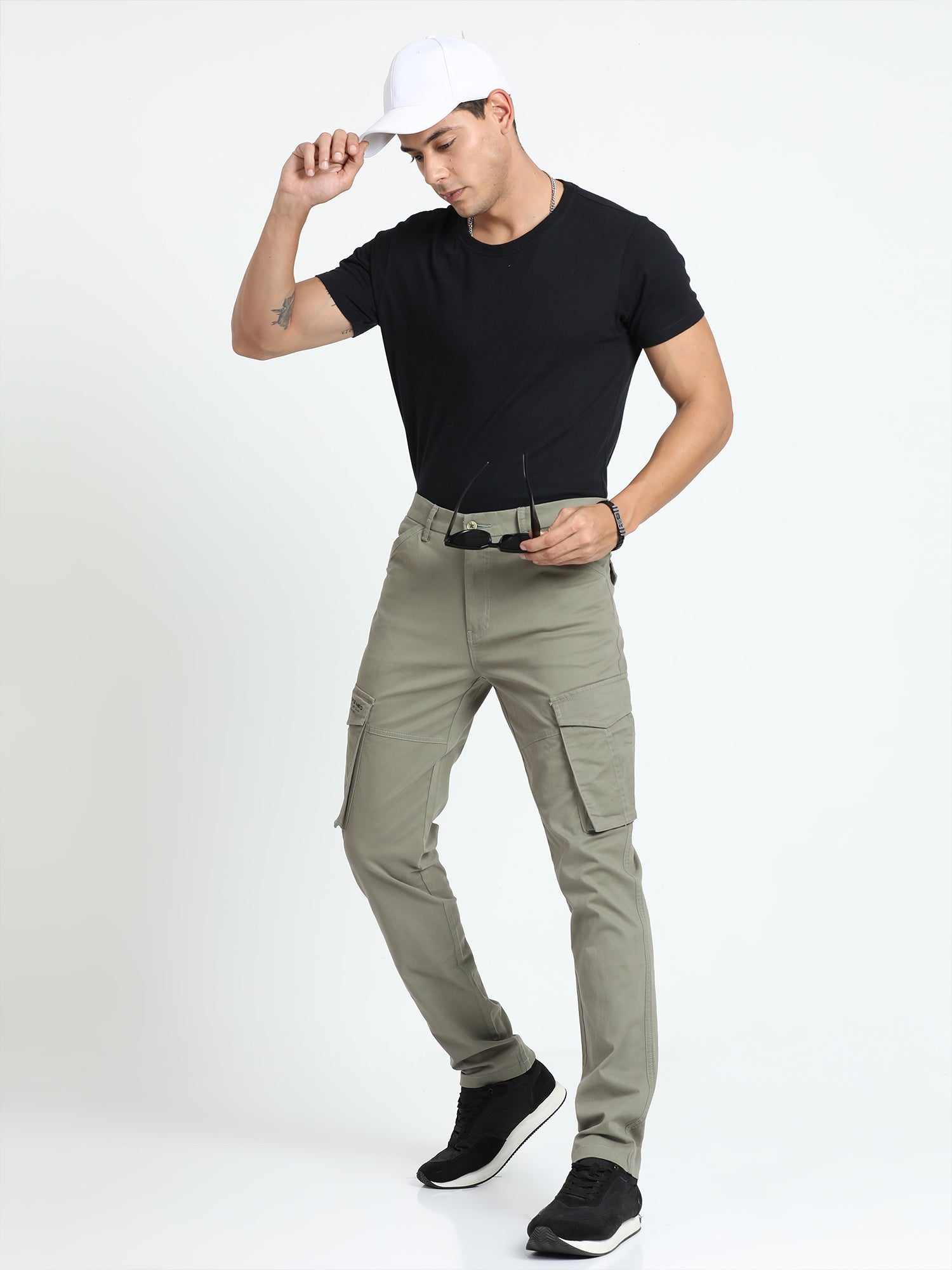 Camo Green Cargo Pant for Men