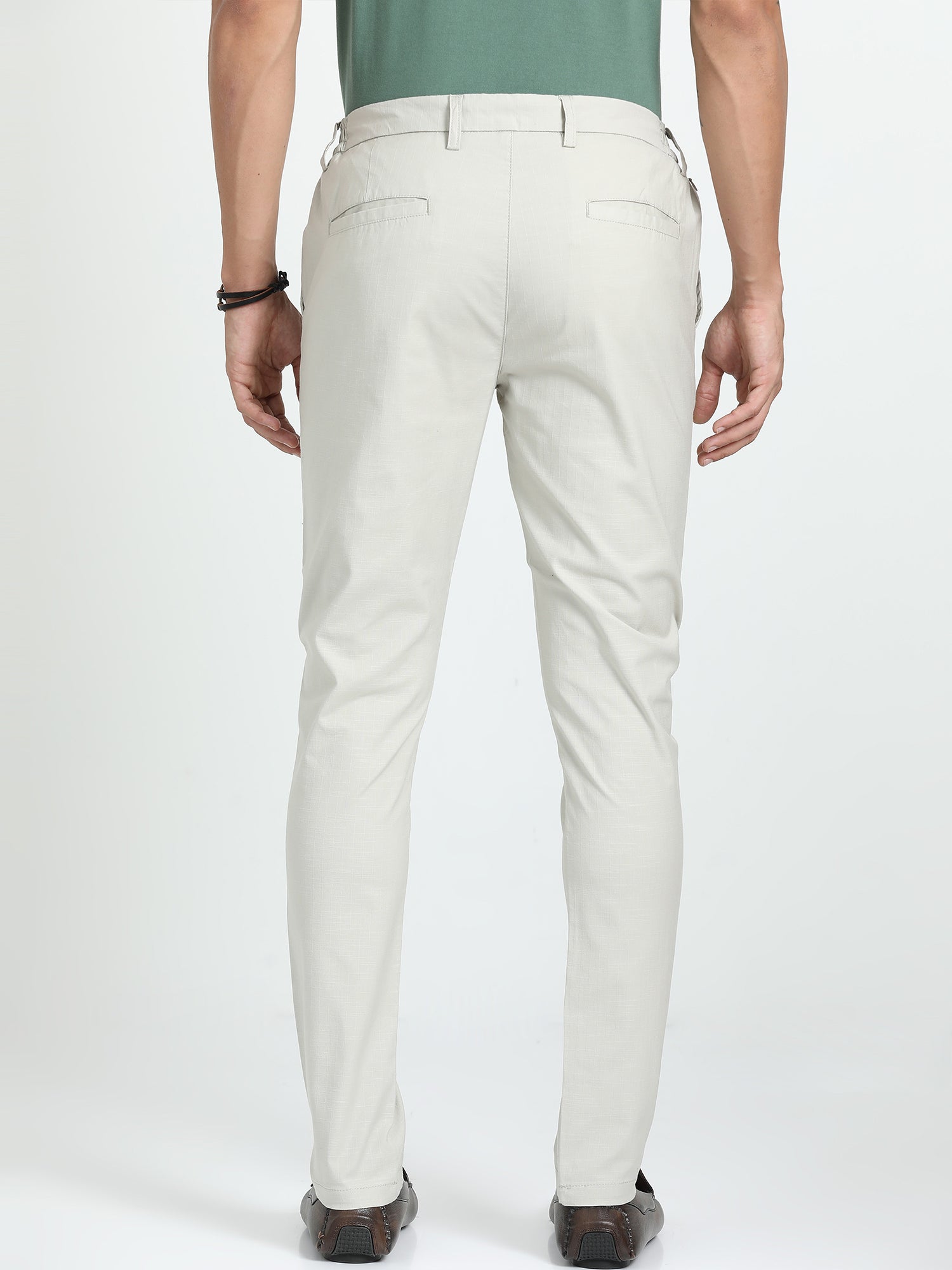 Linen slim-fit pants with inner drawstring - Men | Mango Man USA