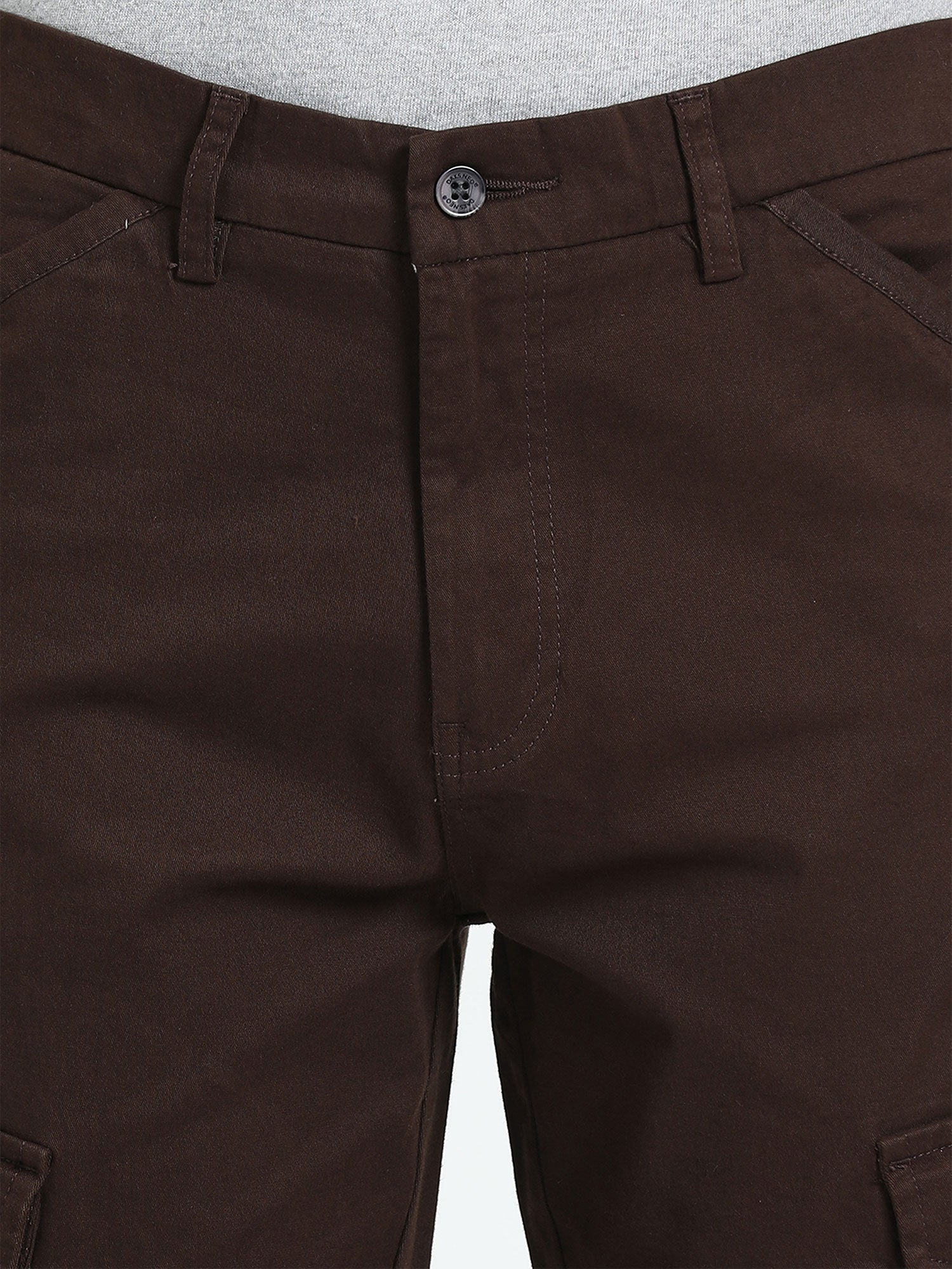 Espresso Brown Cargo Pant for Men 