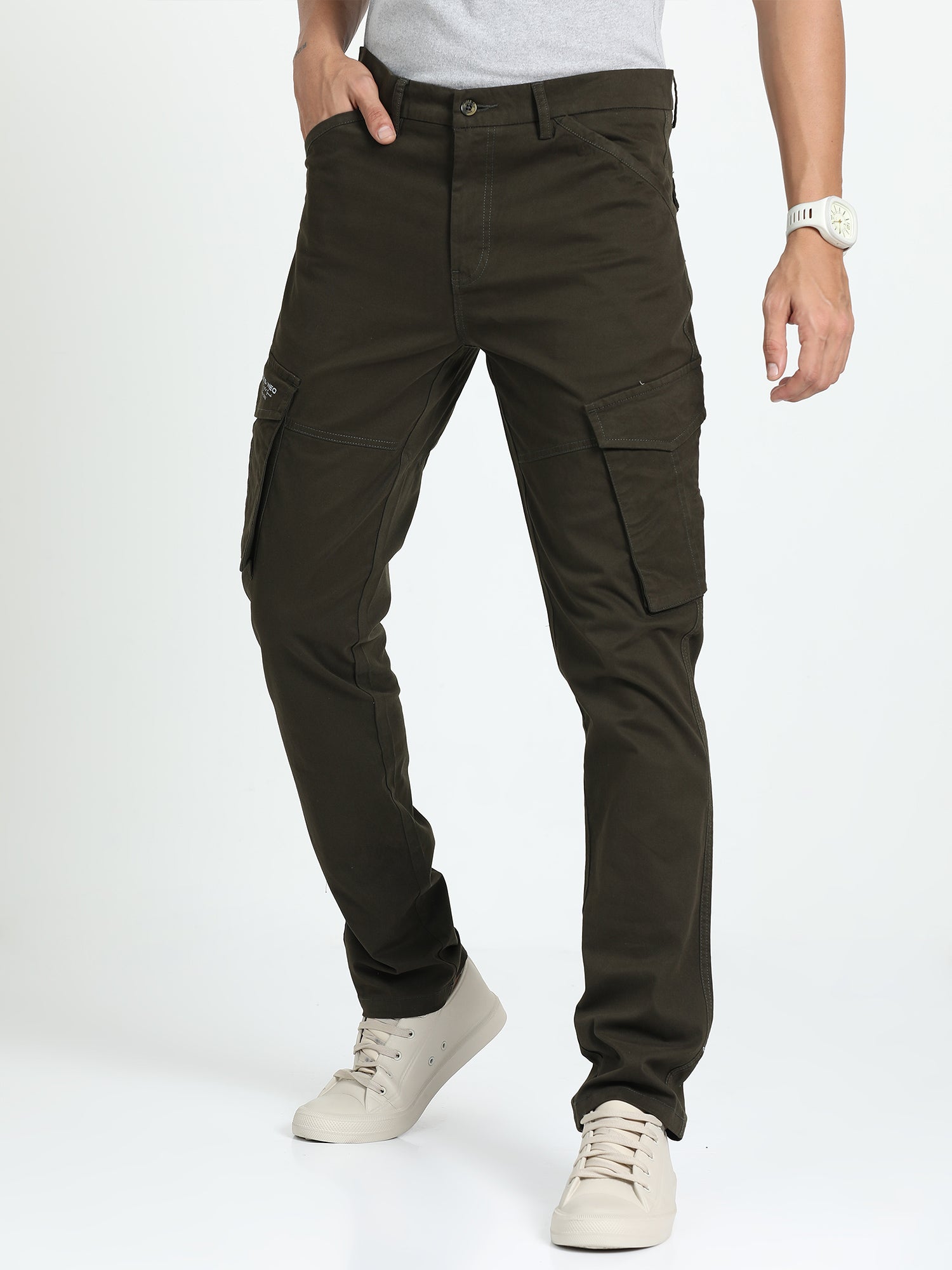 Palm Green Cargo Pant for Men 