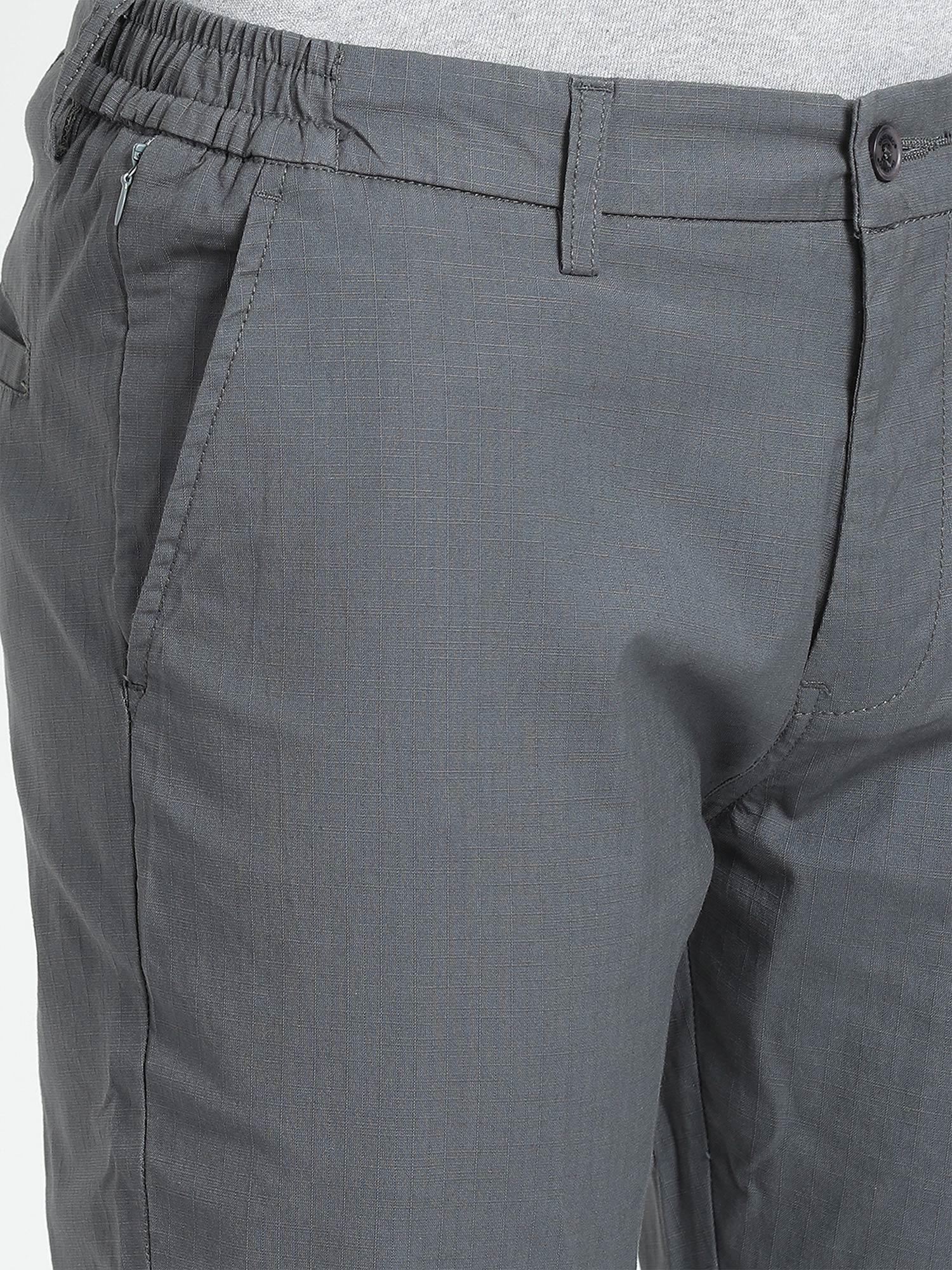 Buy Grey Trousers & Pants for Men by tQs Online | Ajio.com