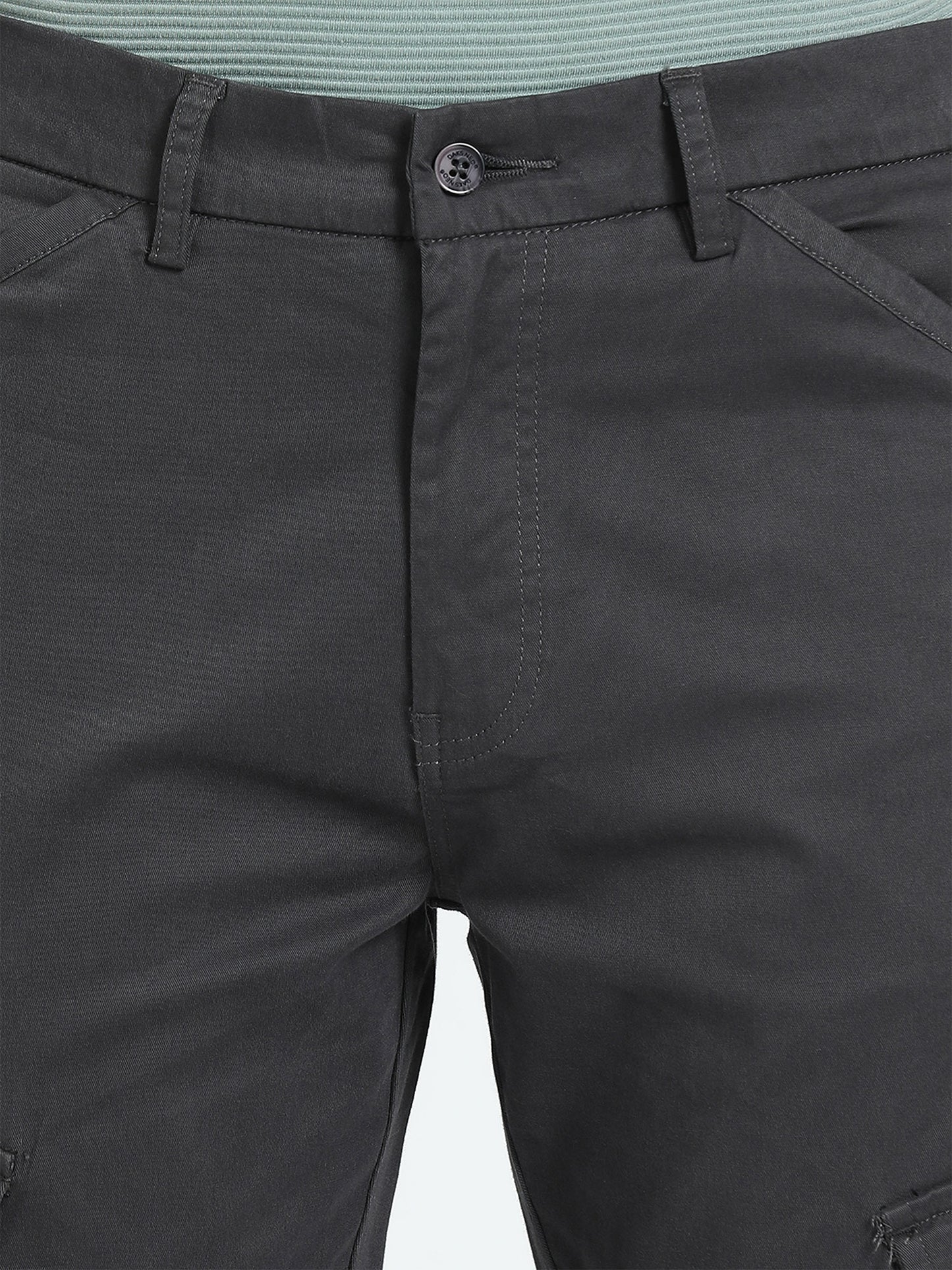 Davy Grey Cargo Pant for Men 