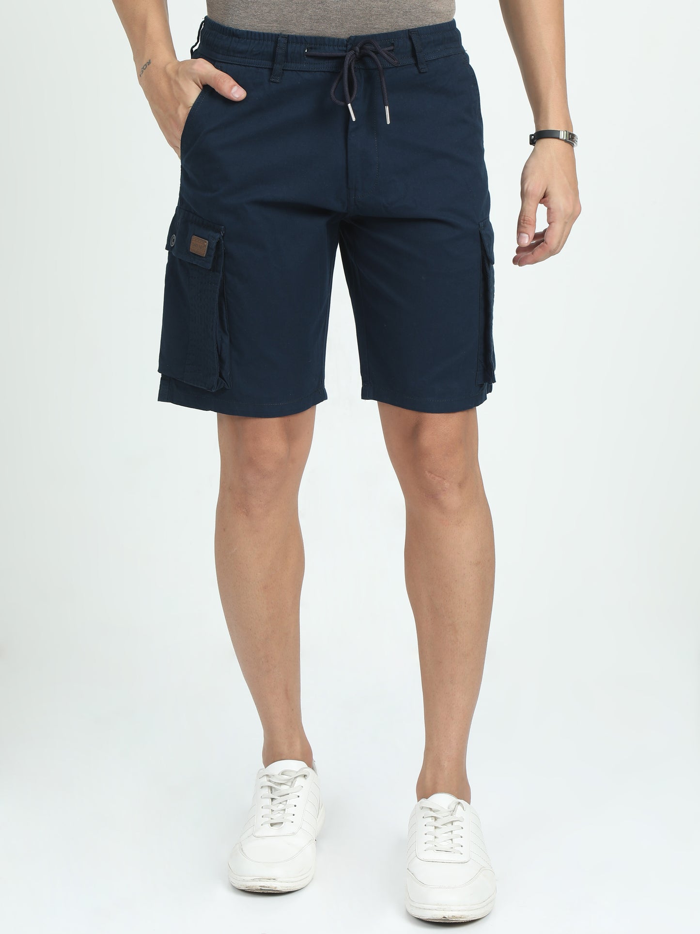 RELAXED PRO CARGO SHORTS-NAVY