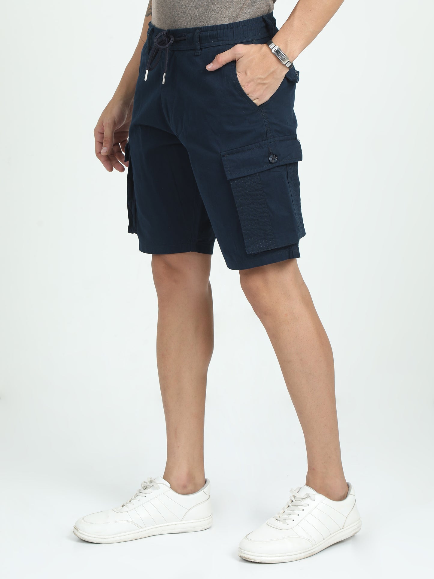 RELAXED PRO CARGO SHORTS-NAVY