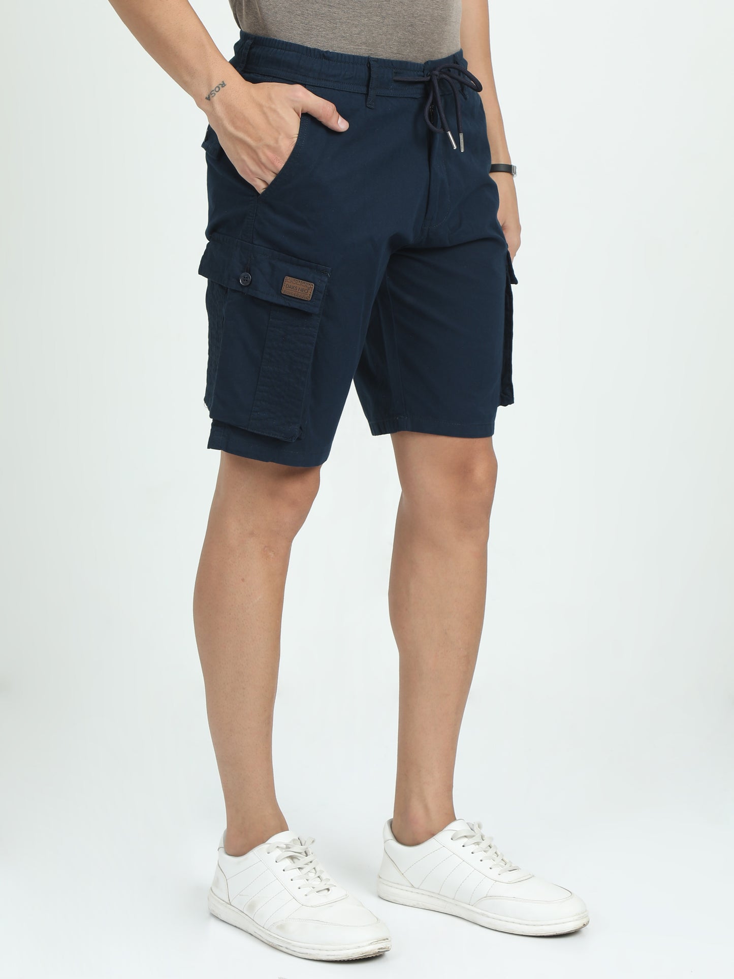 RELAXED PRO CARGO SHORTS-NAVY