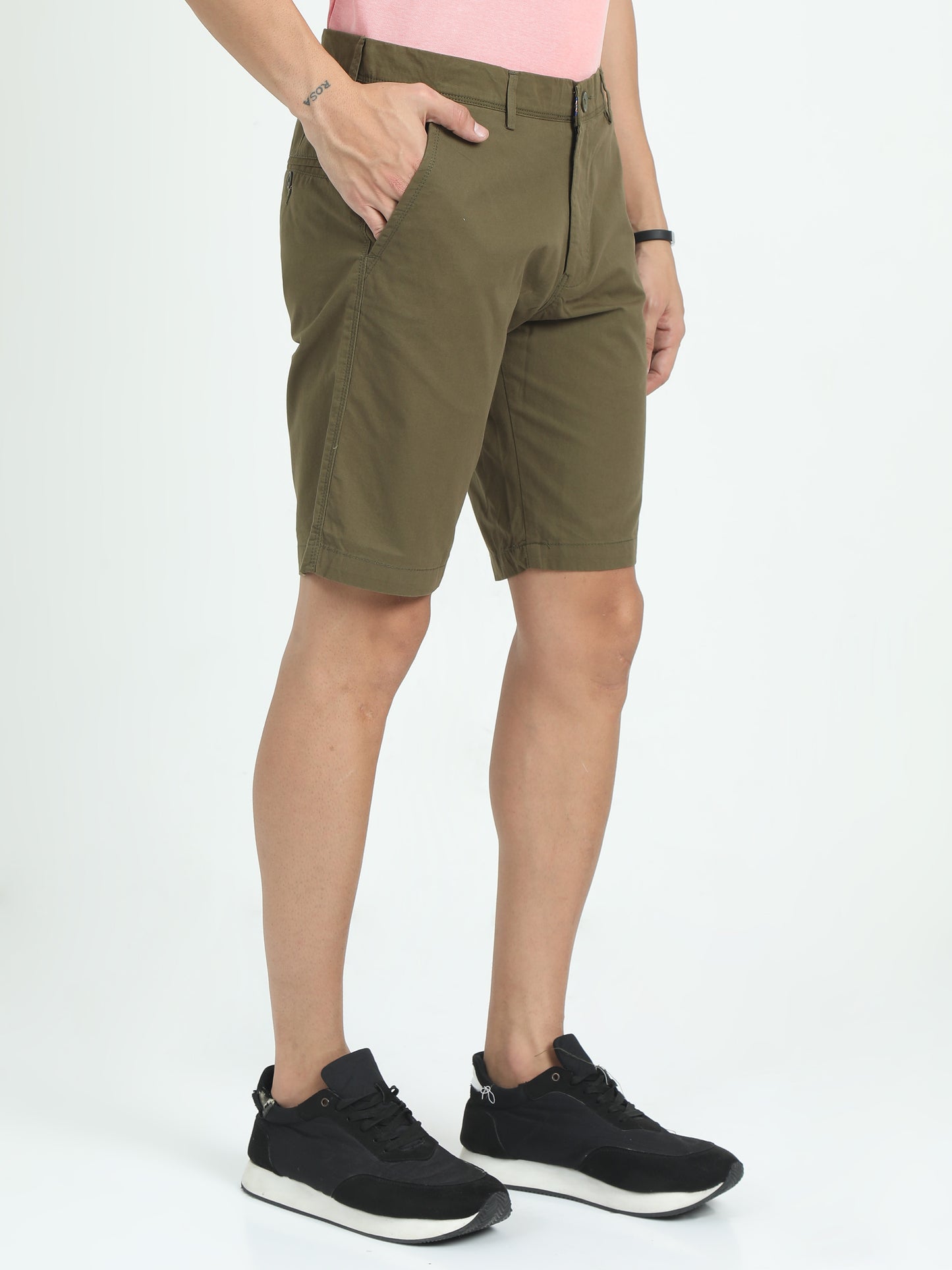 ALL DAY EVERYDAY SHORTS-RIFLE GREEN