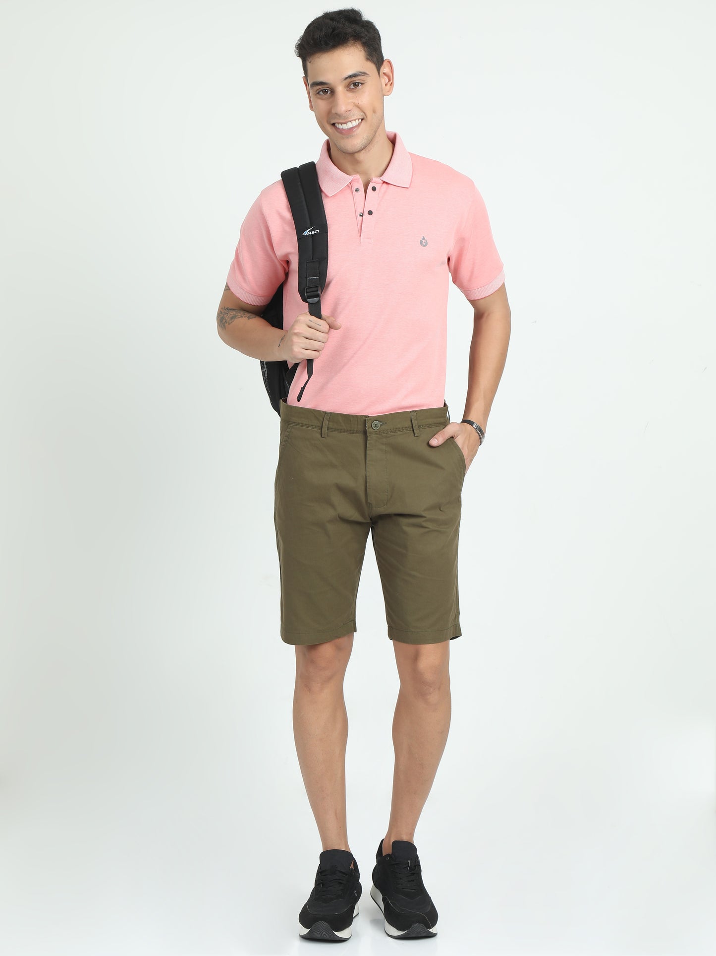 ALL DAY EVERYDAY SHORTS-RIFLE GREEN