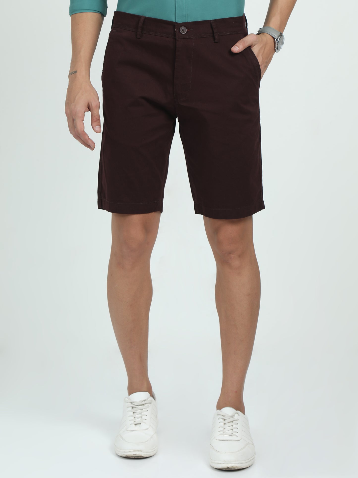 ALL DAY EVERYDAY SHORTS-SEAL BROWN