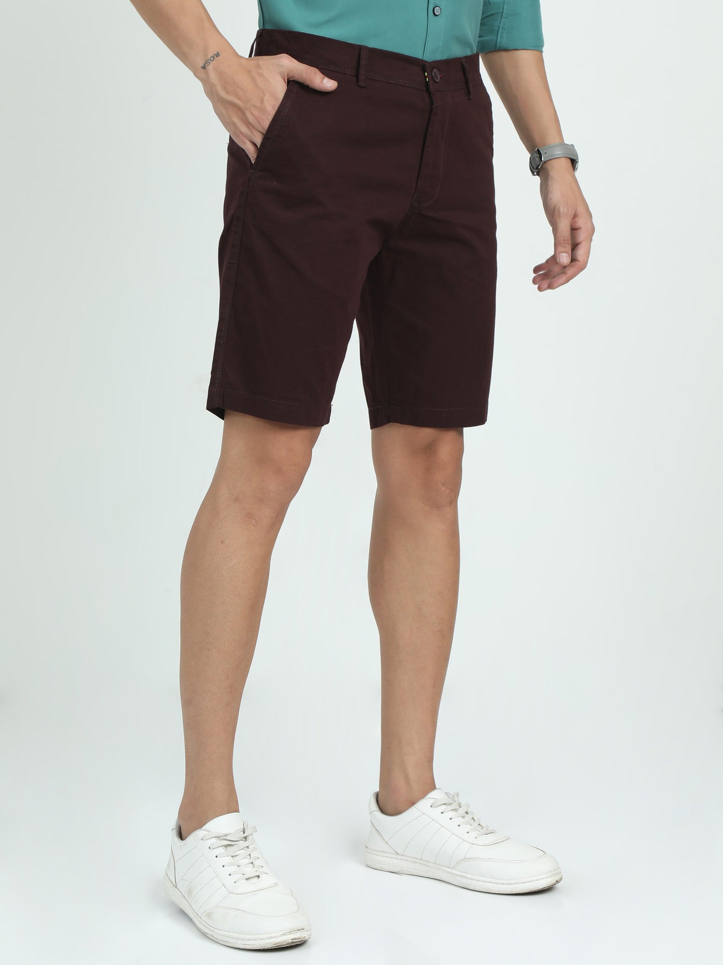 ALL DAY EVERYDAY SHORTS-SEAL BROWN