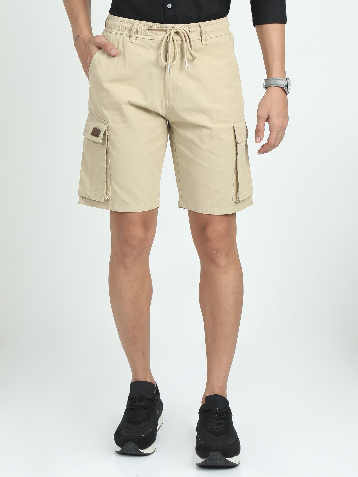 RELAXED PRO CARGO SHORTS-BONE