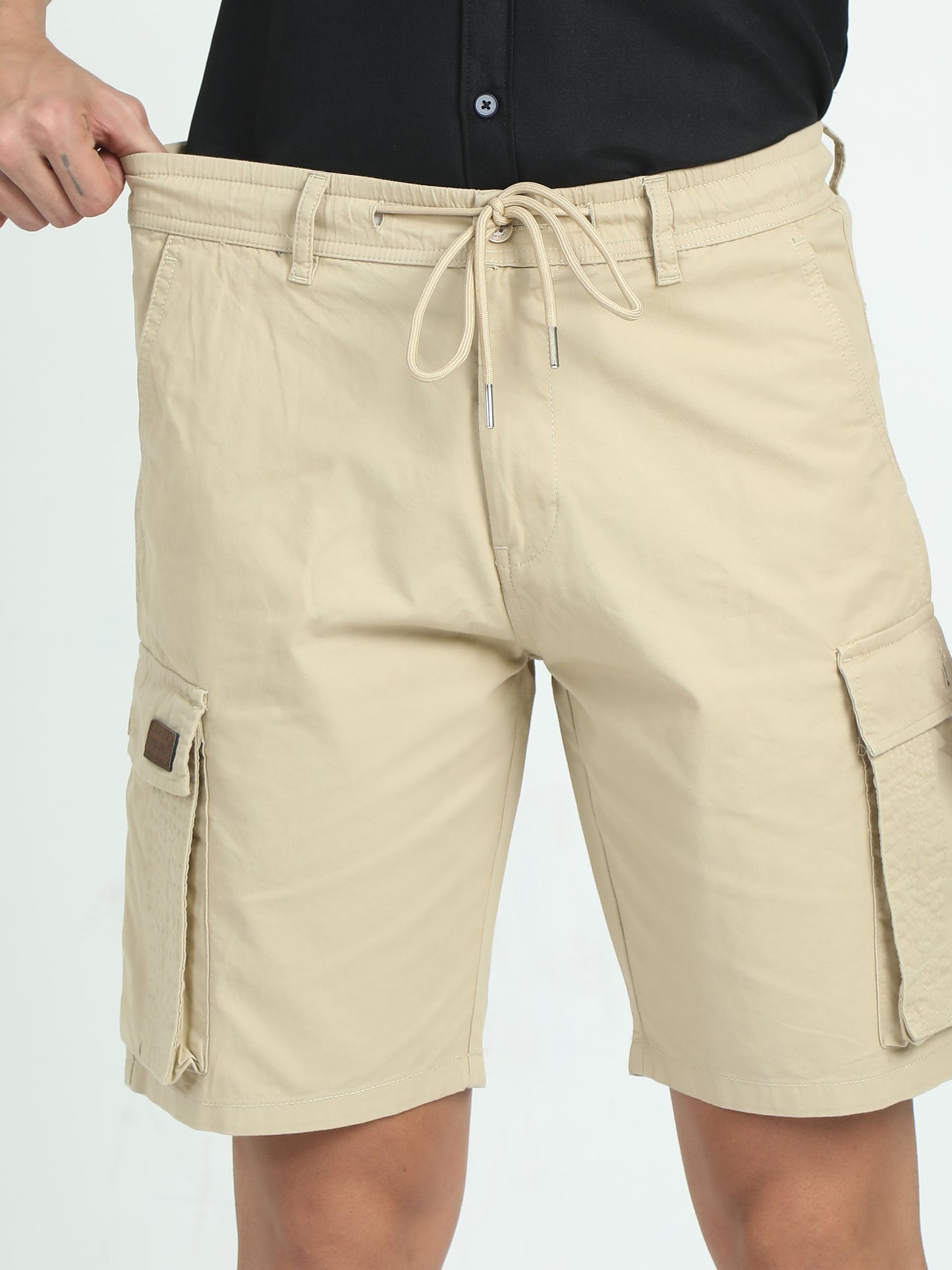 RELAXED PRO CARGO SHORTS-BONE