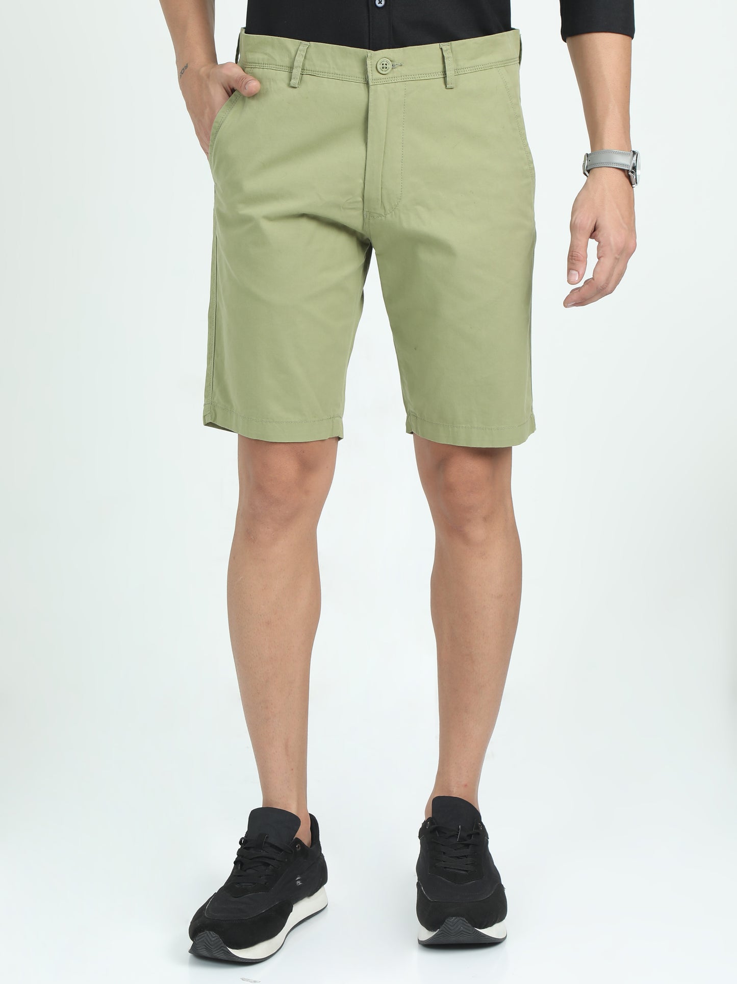 ALL DAY EVERYDAY SHORTS-OLIVE GREEN