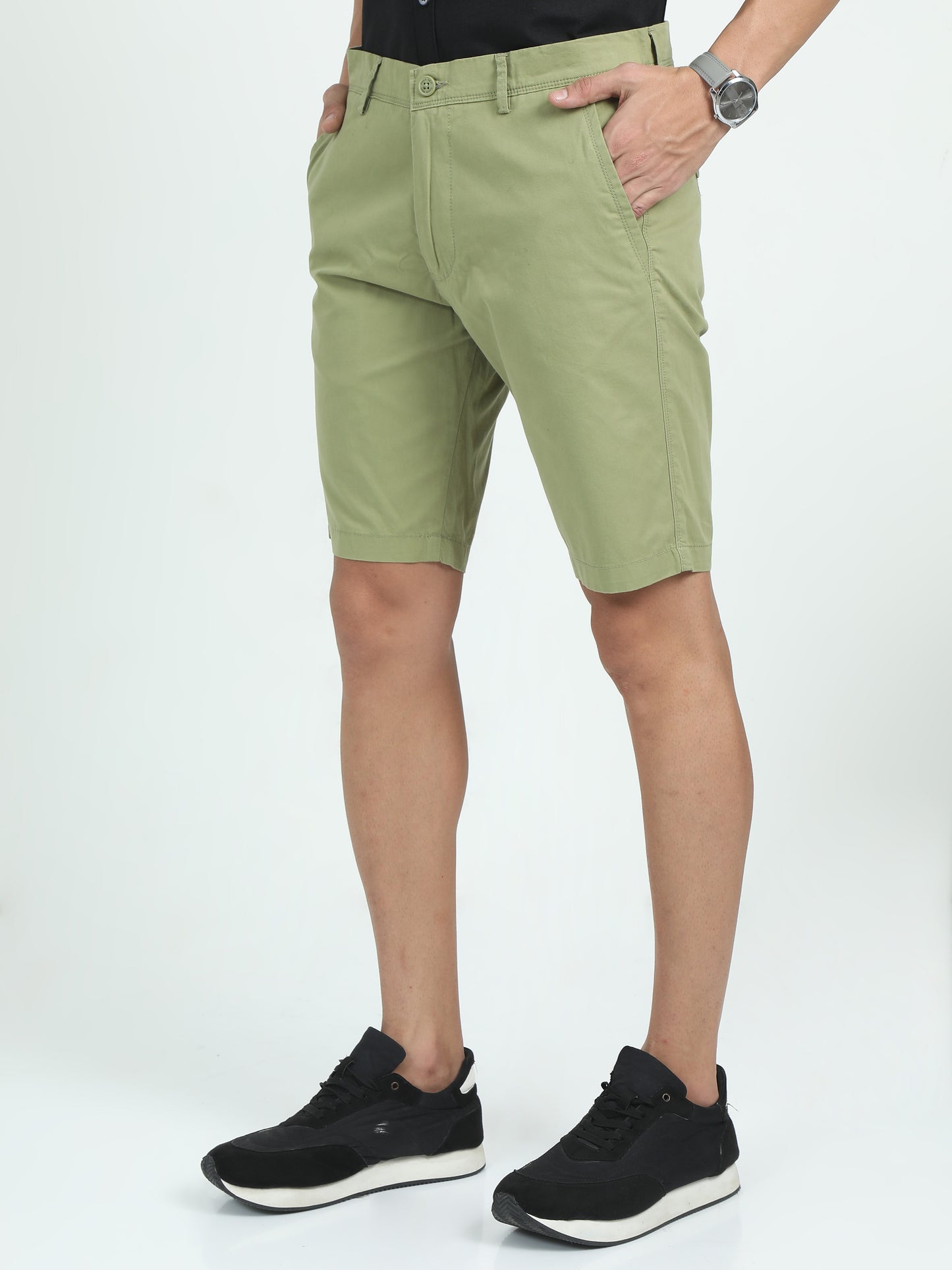 ALL DAY EVERYDAY SHORTS-OLIVE GREEN