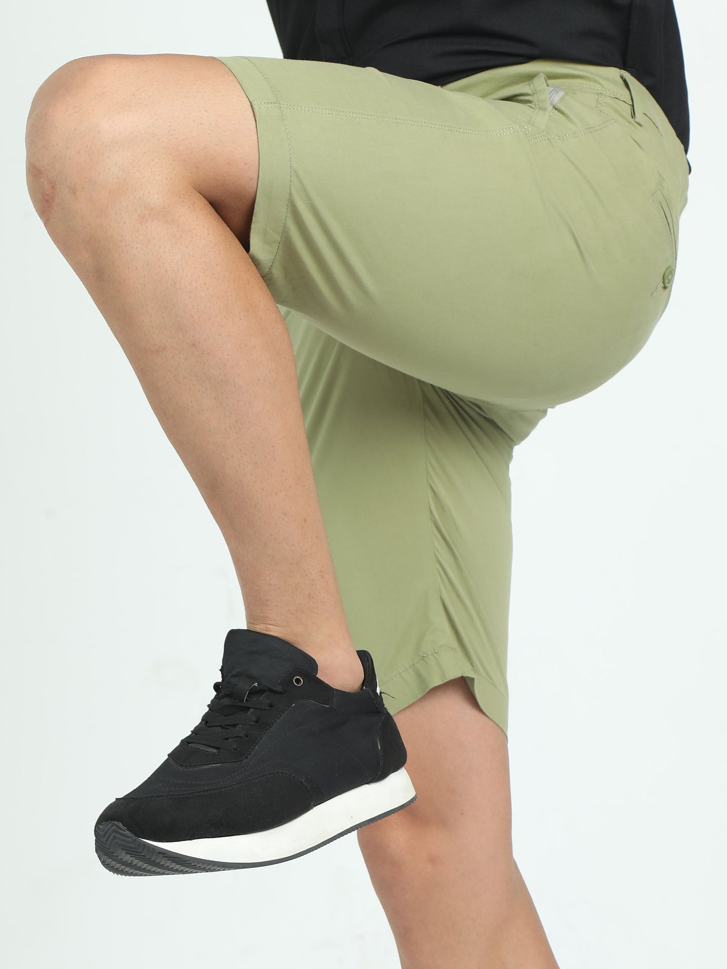 ALL DAY EVERYDAY SHORTS-OLIVE GREEN