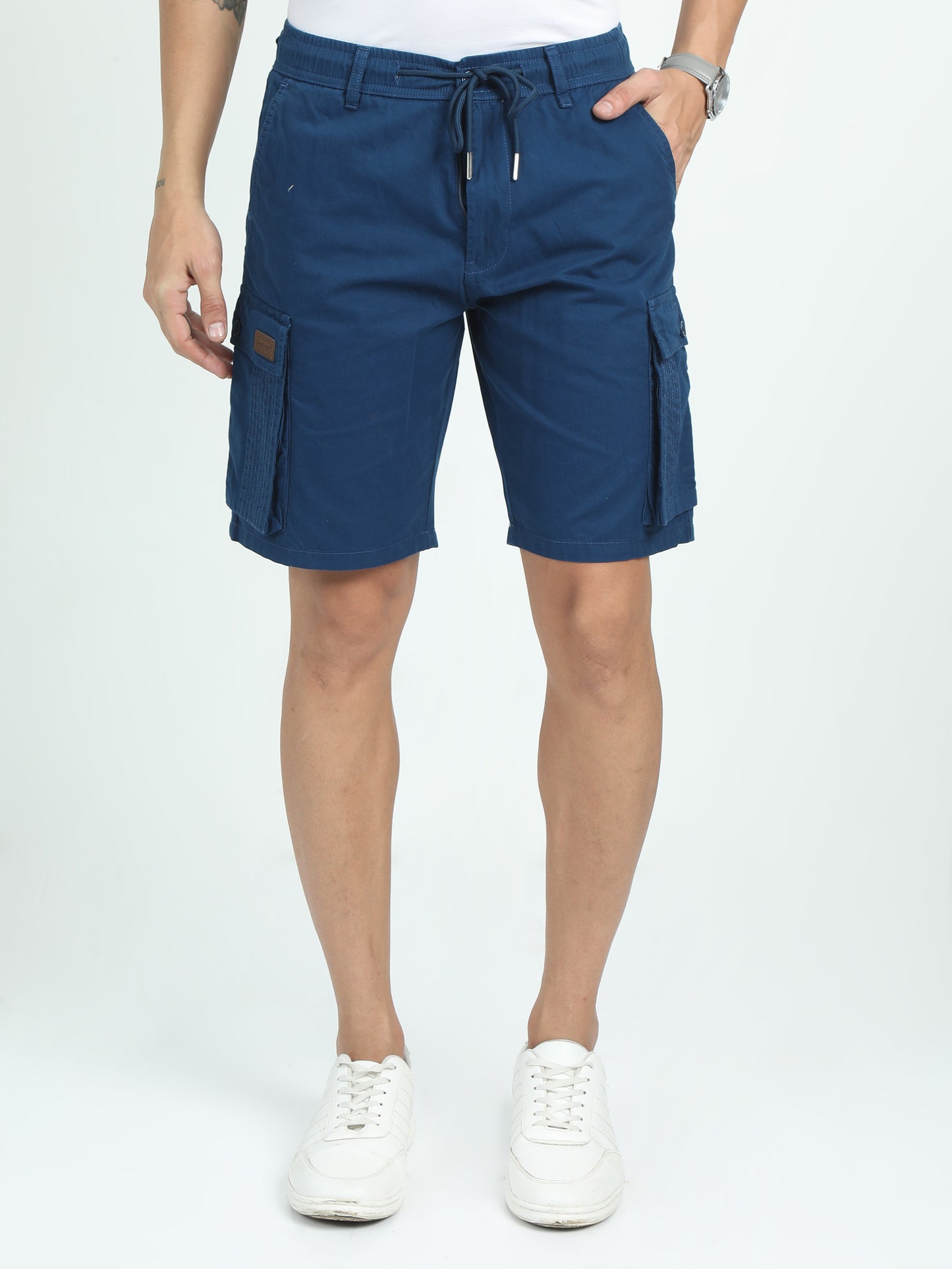 RELAXED PRO CARGO SHORTS-NILE BLUE