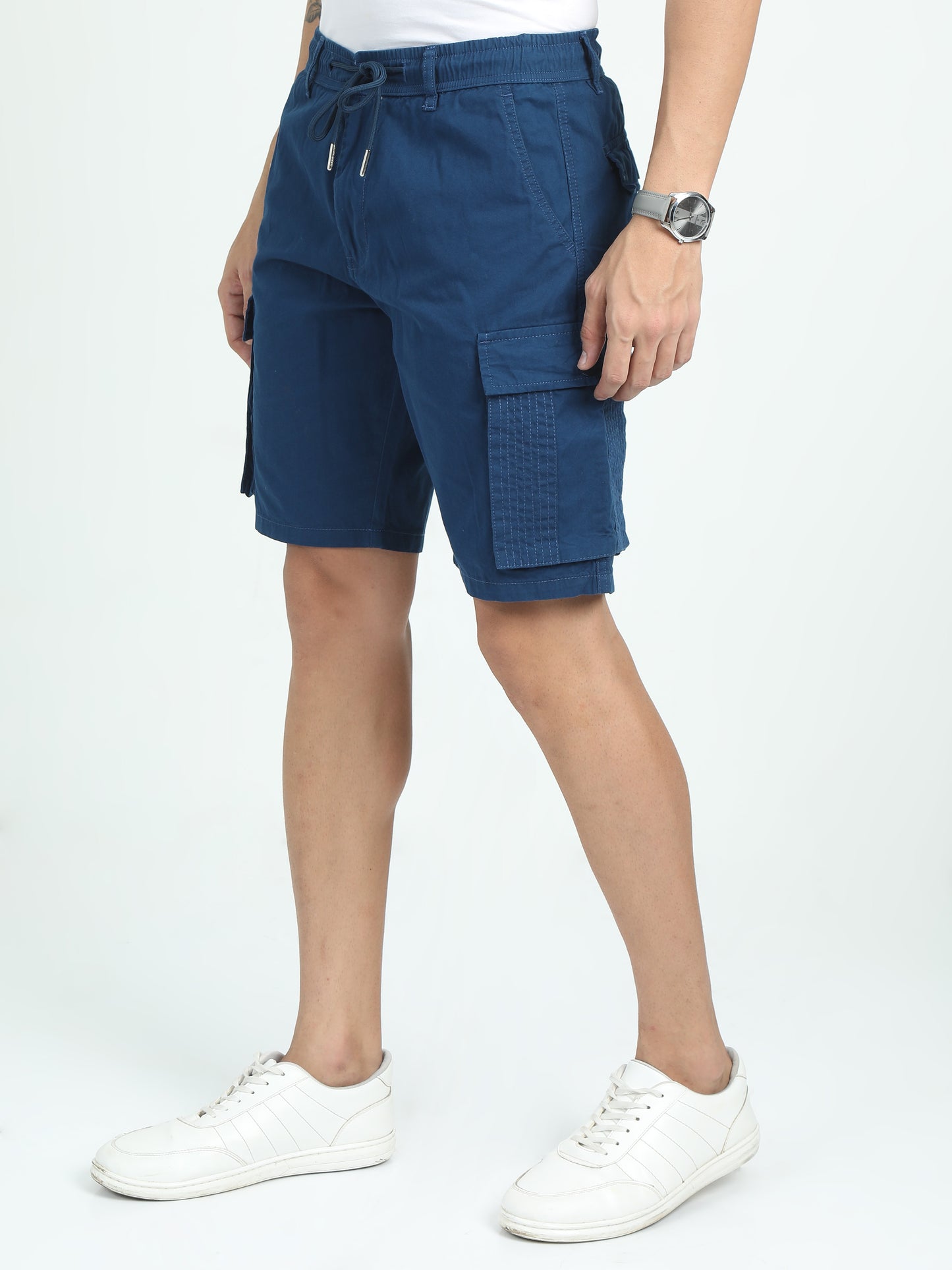 RELAXED PRO CARGO SHORTS-NILE BLUE