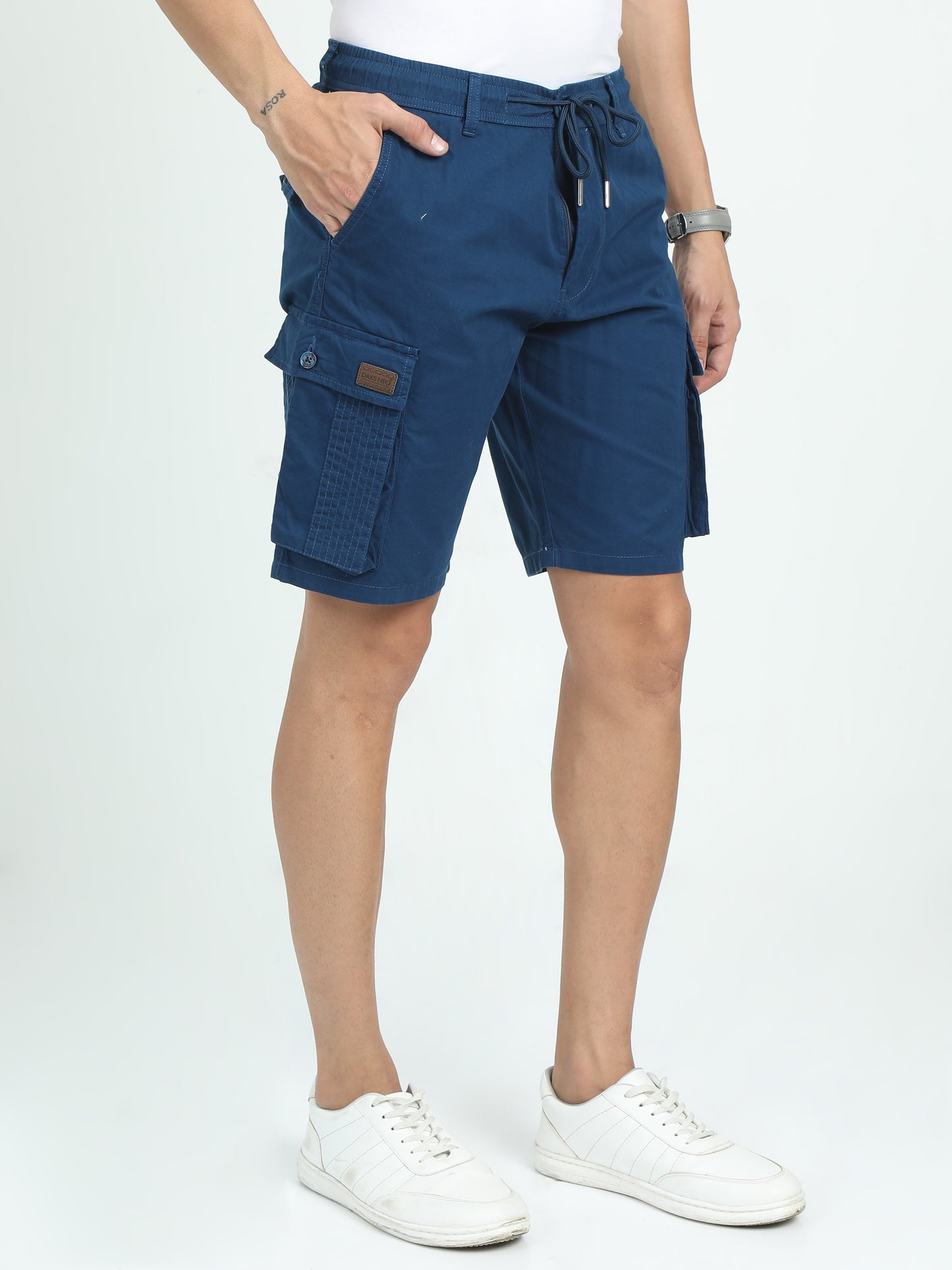 RELAXED PRO CARGO SHORTS-NILE BLUE