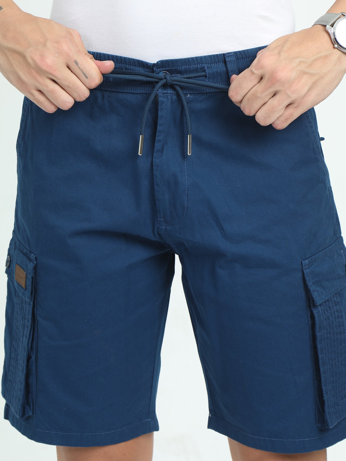 RELAXED PRO CARGO SHORTS-NILE BLUE