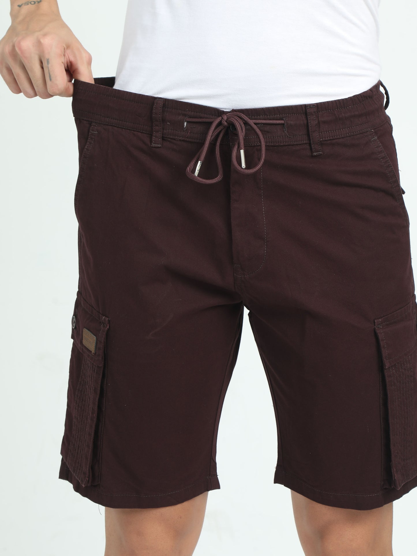 RELAXED PRO CARGO SHORTS-SEAL BROWN