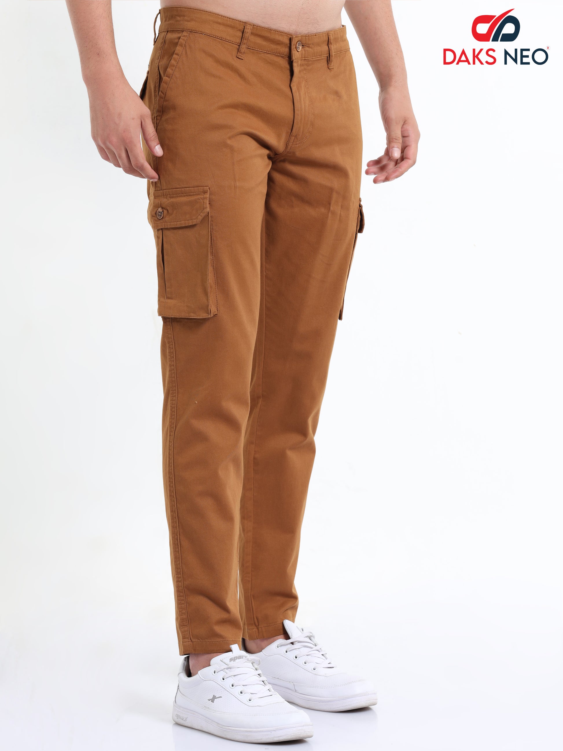 Brown Cargo Pants For Men