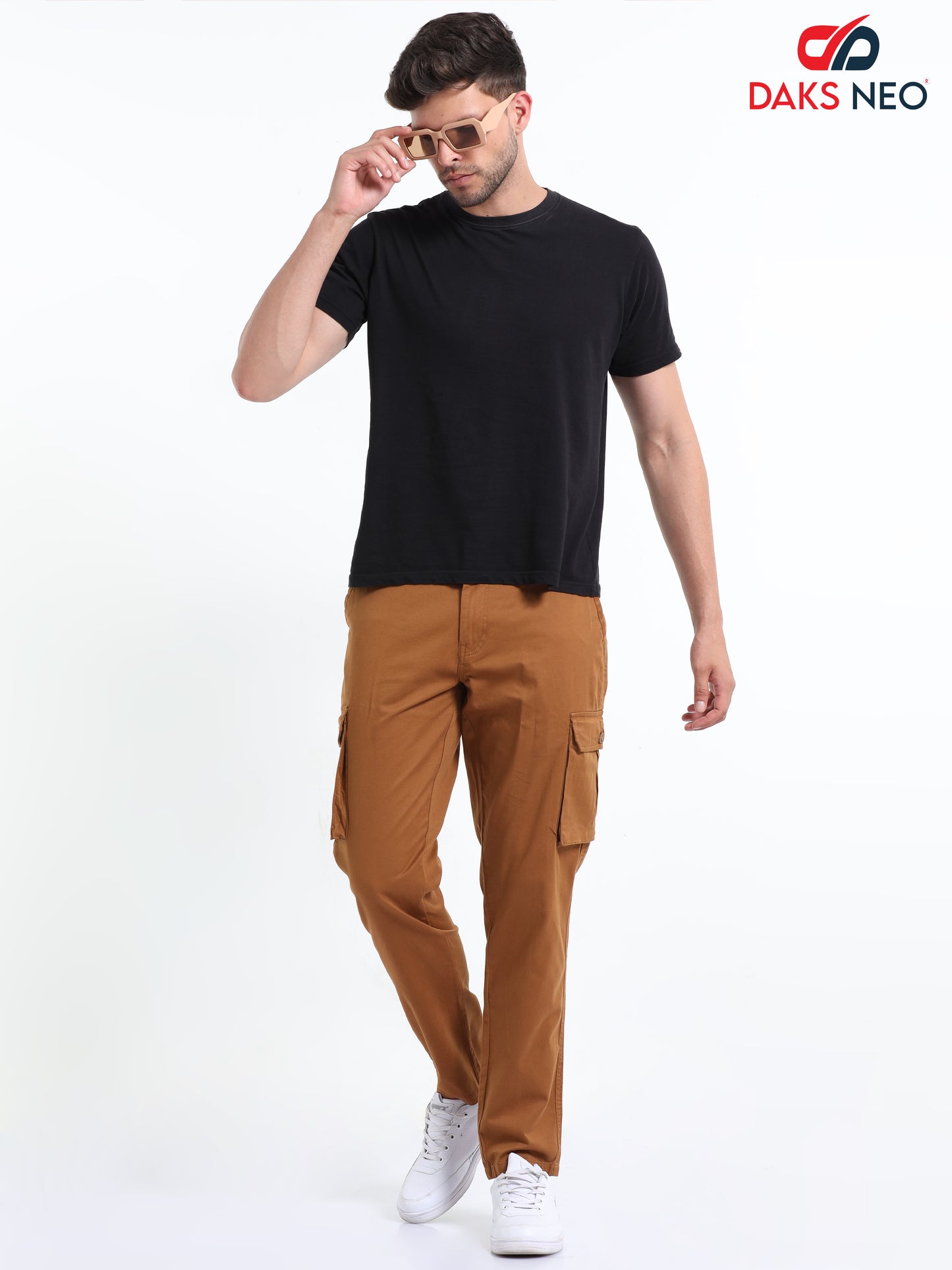 Brown Cargo Pants For Men