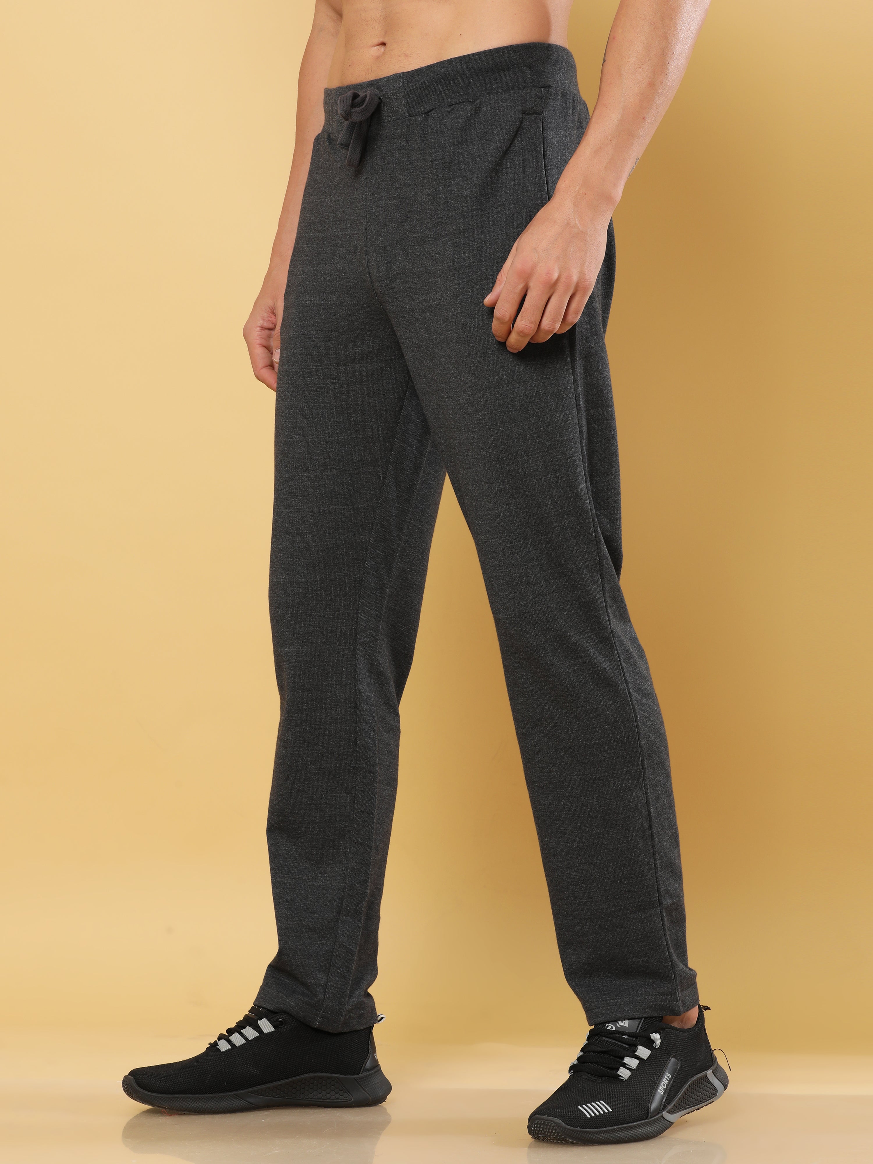 Buy Men's Lounge Pants Pack of 2| Black & Brown Stripes | Fits Waist Size  28